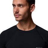 Primera Capa Polera Hombre Midweight Stretch Negro Columbia