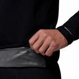 Primera Capa Polera Hombre Midweight Stretch Negro Columbia