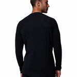 Primera Capa Polera Hombre Midweight Stretch Negro Columbia