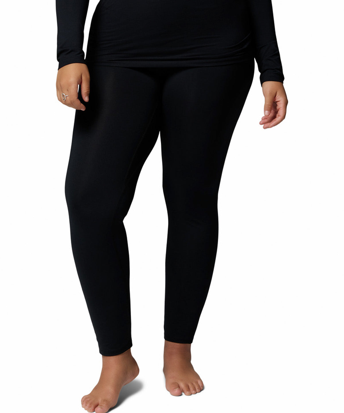 Primeras Capas Mujer Midweit Stretch Negro Columbia