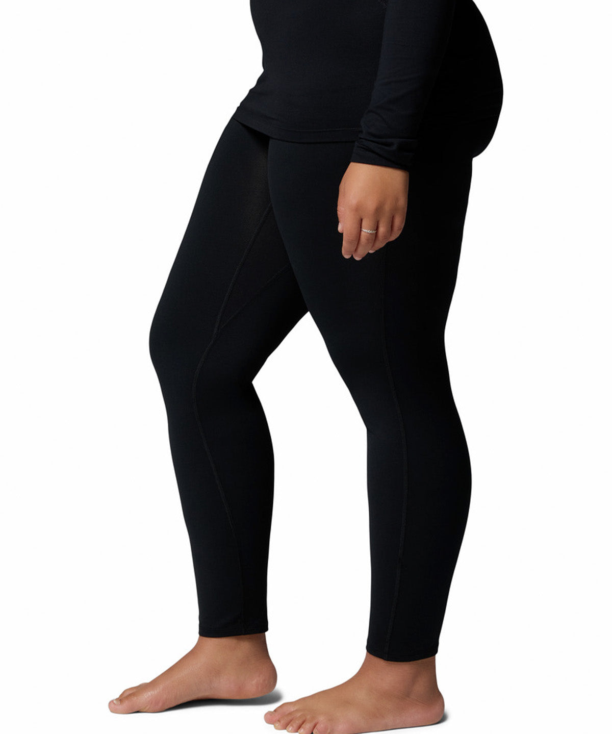Primeras Capas Mujer Midweit Stretch Negro Columbia