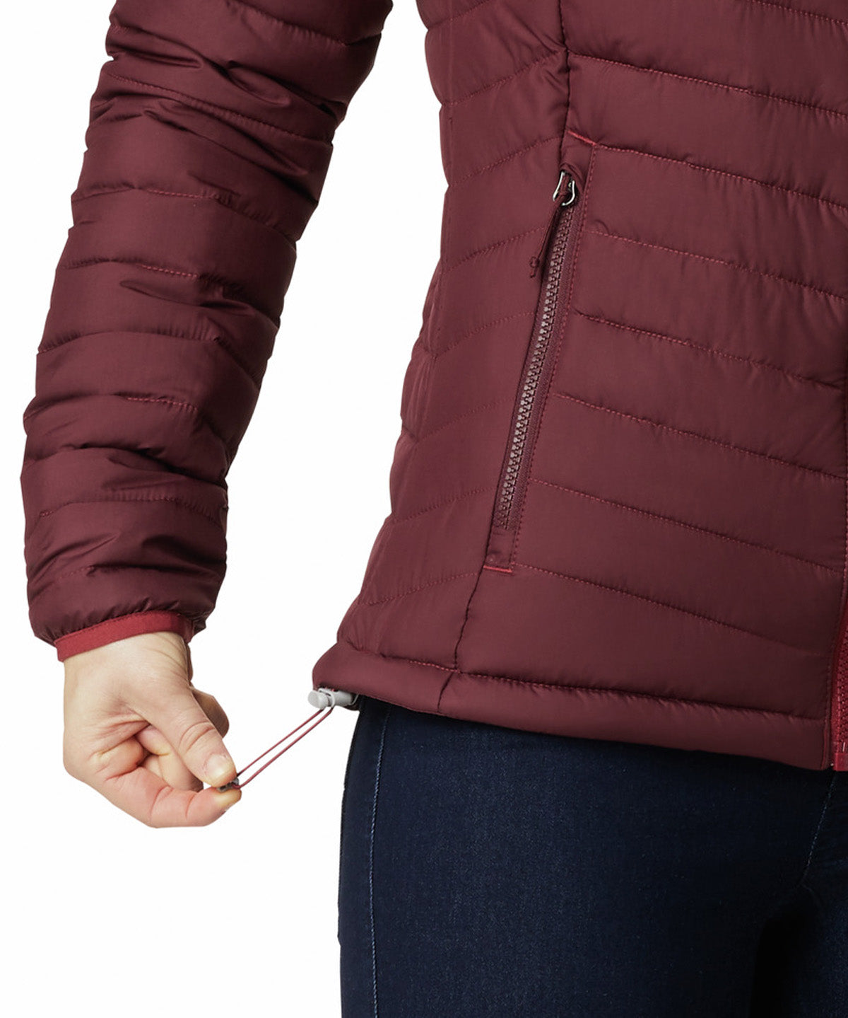 Parka Mujer Powder Lite Morado Columbia