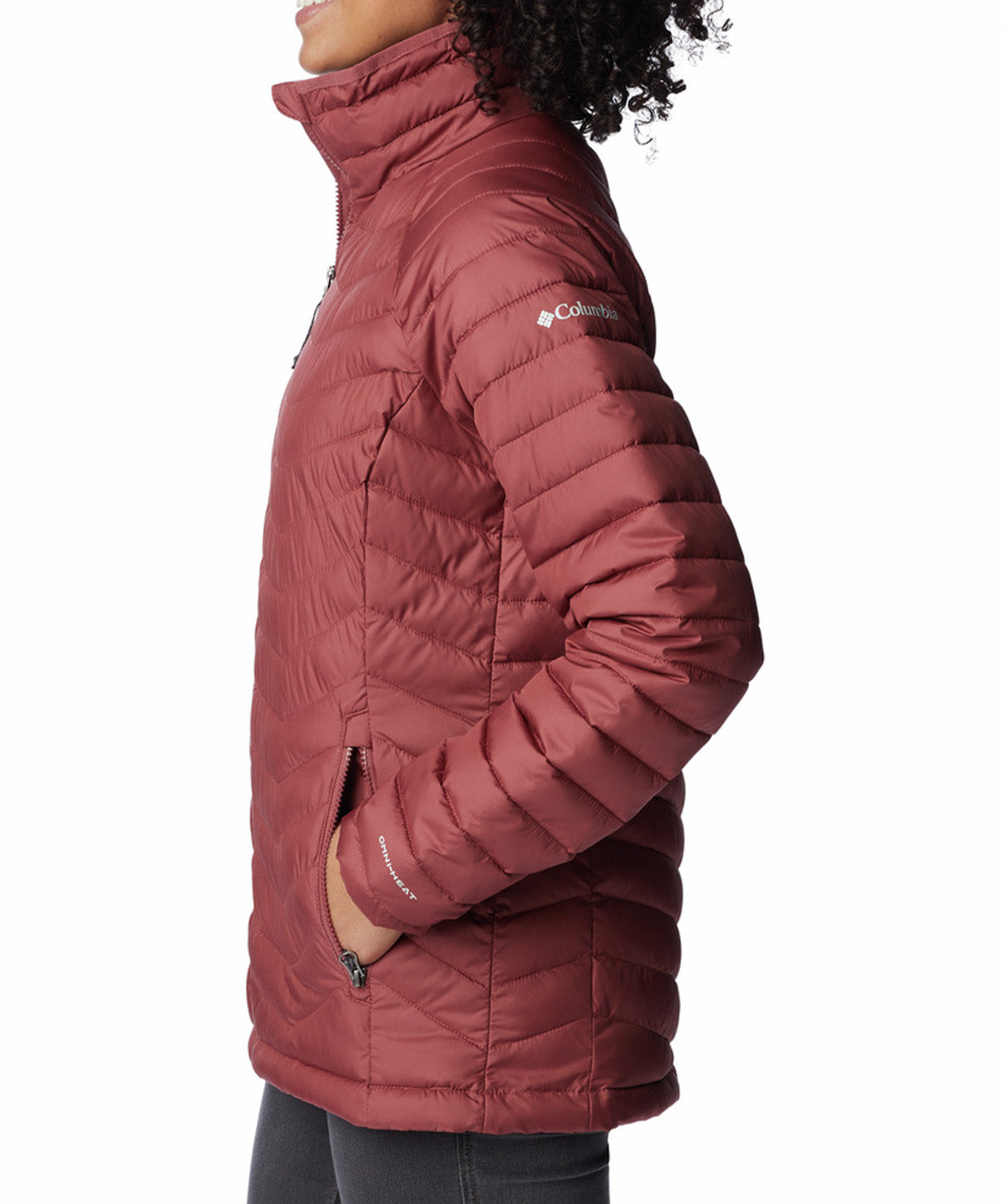 Parka Mujer Powder Lite Rojo Columbia