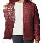 Parka Mujer Powder Lite Rojo Columbia