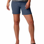 Short Mujer Peak To Point Azul Columbia