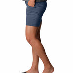 Short Mujer Peak To Point Azul Columbia