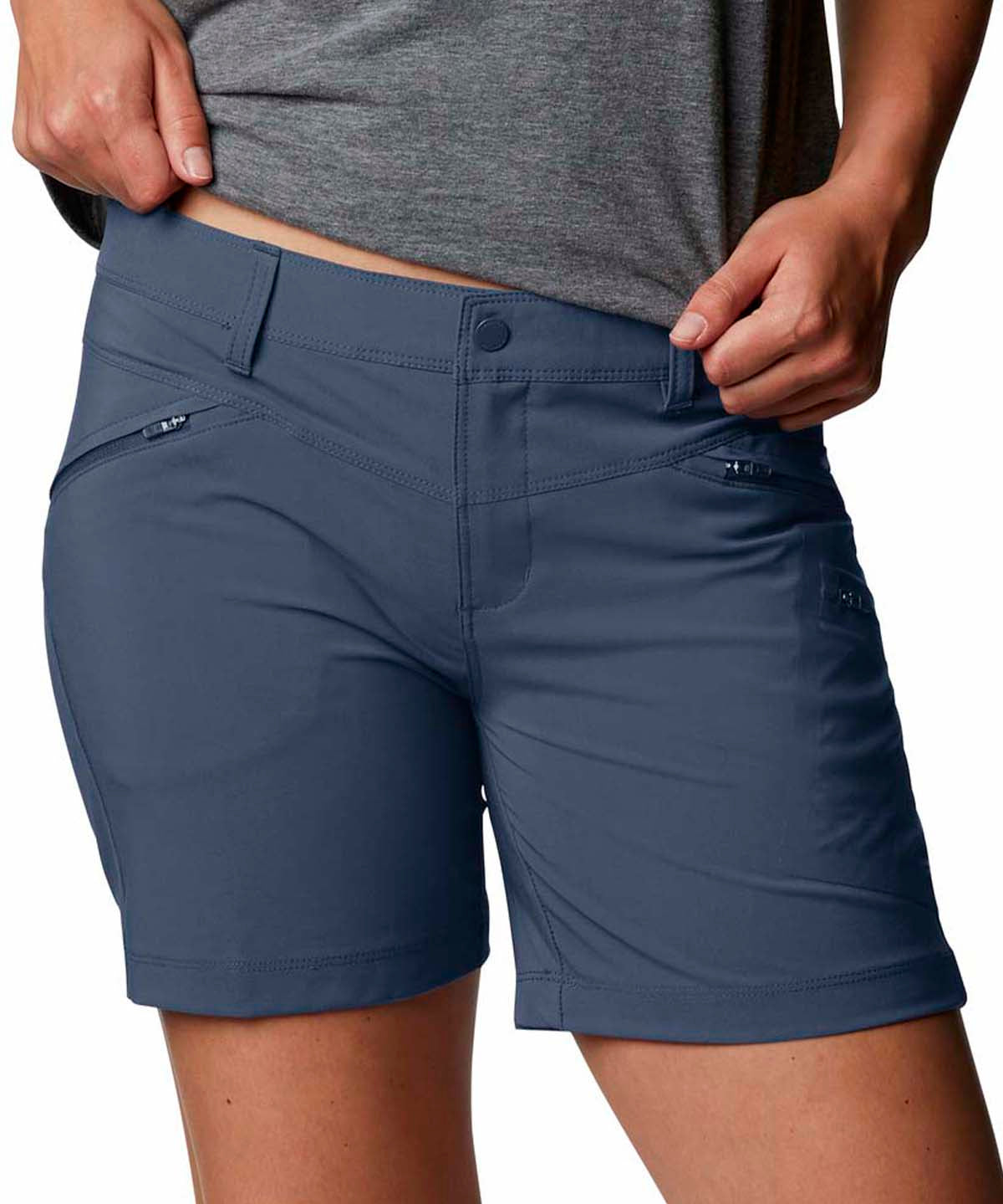 Short Mujer Peak To Point Azul Columbia