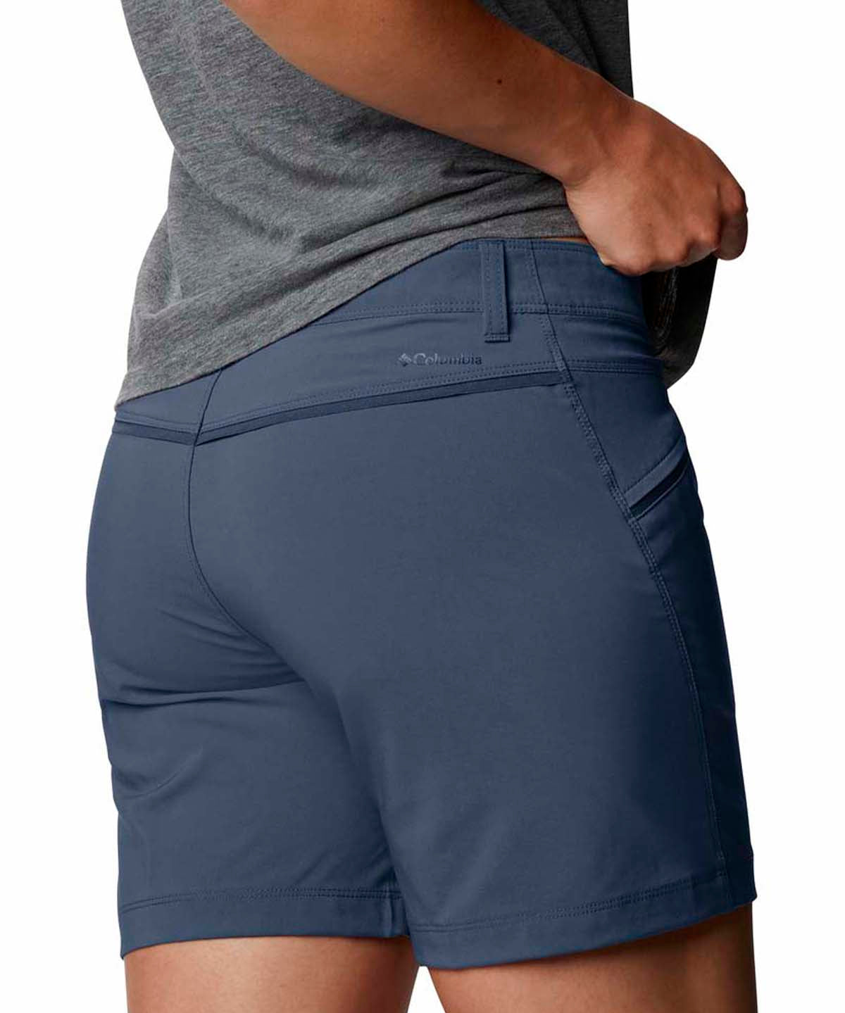 Short Mujer Peak To Point Azul Columbia