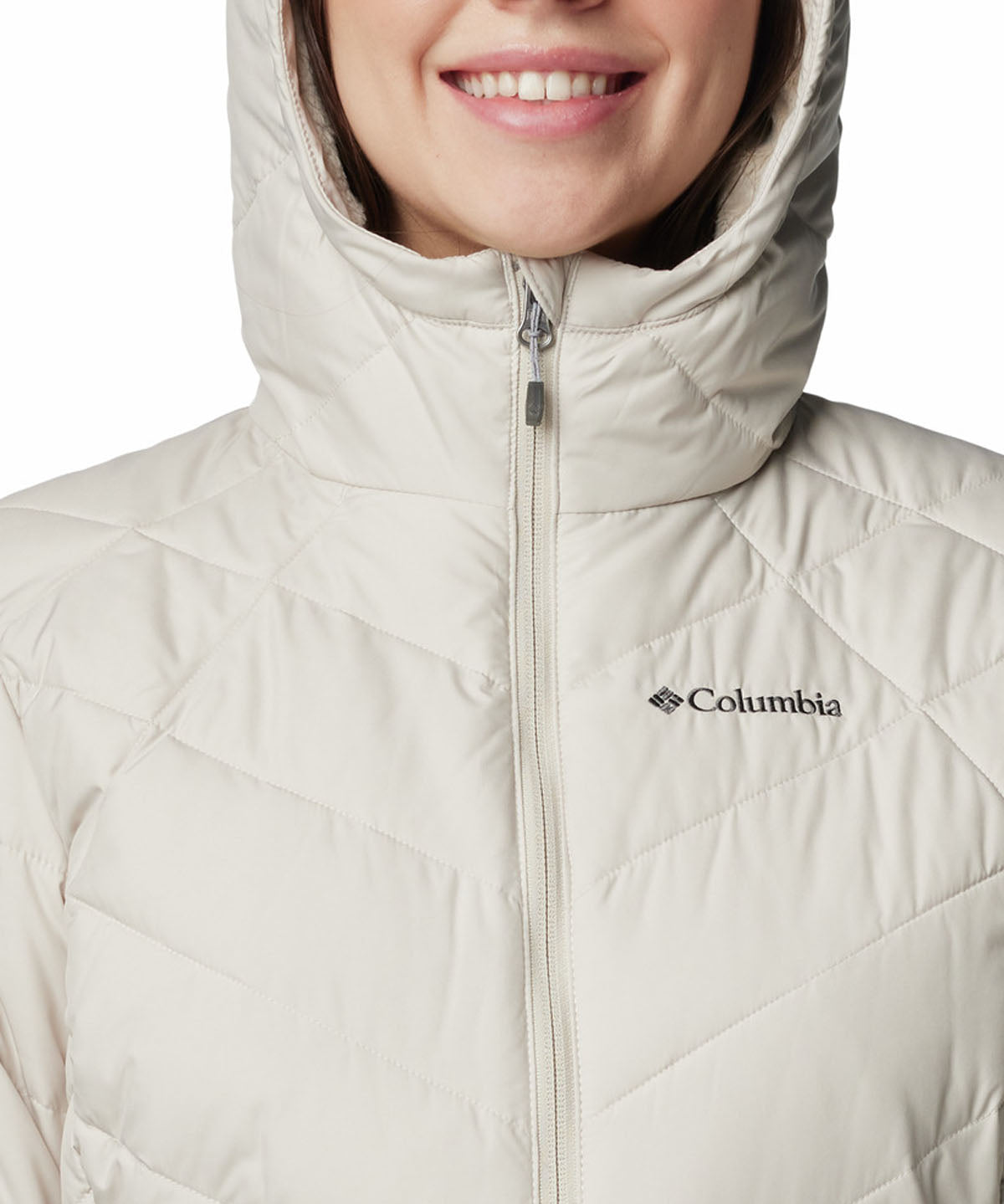 Parka Mujer Heavenly Gris Columbia