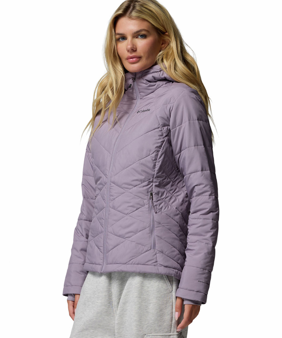 Parka Mujer Heavenly Morado Columbia