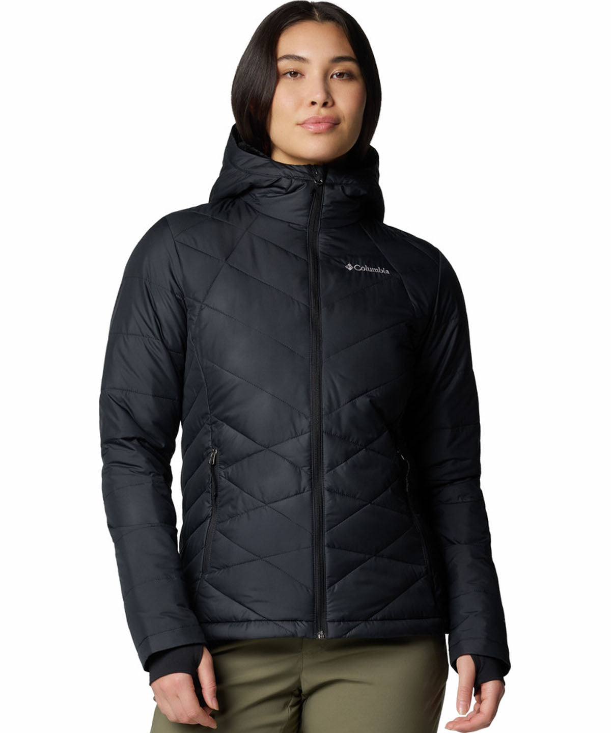 Parka Mujer Heavenly Negro Columbia