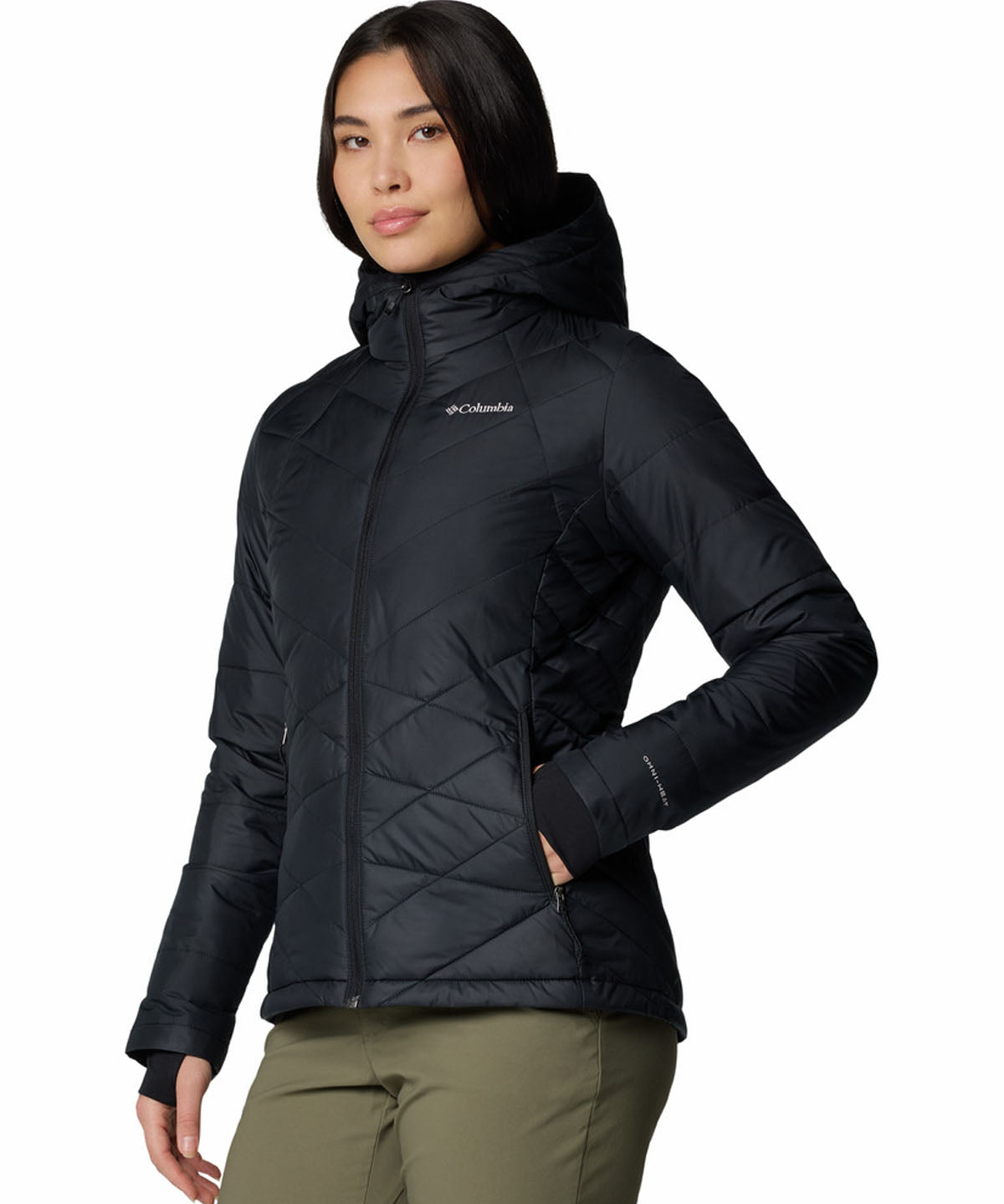 Parka Mujer Heavenly Negro Columbia