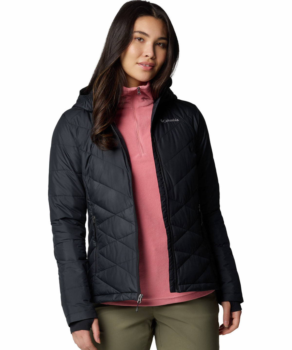 Parka Mujer Heavenly Negro Columbia