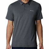 Polera Manga Corta Hombre Tech Trail Gris Columbia