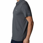 Polera Manga Corta Hombre Tech Trail Gris Columbia