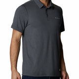 Polera Manga Corta Hombre Tech Trail Gris Columbia