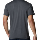 Polera Manga Corta Hombre Tech Trail Gris Columbia