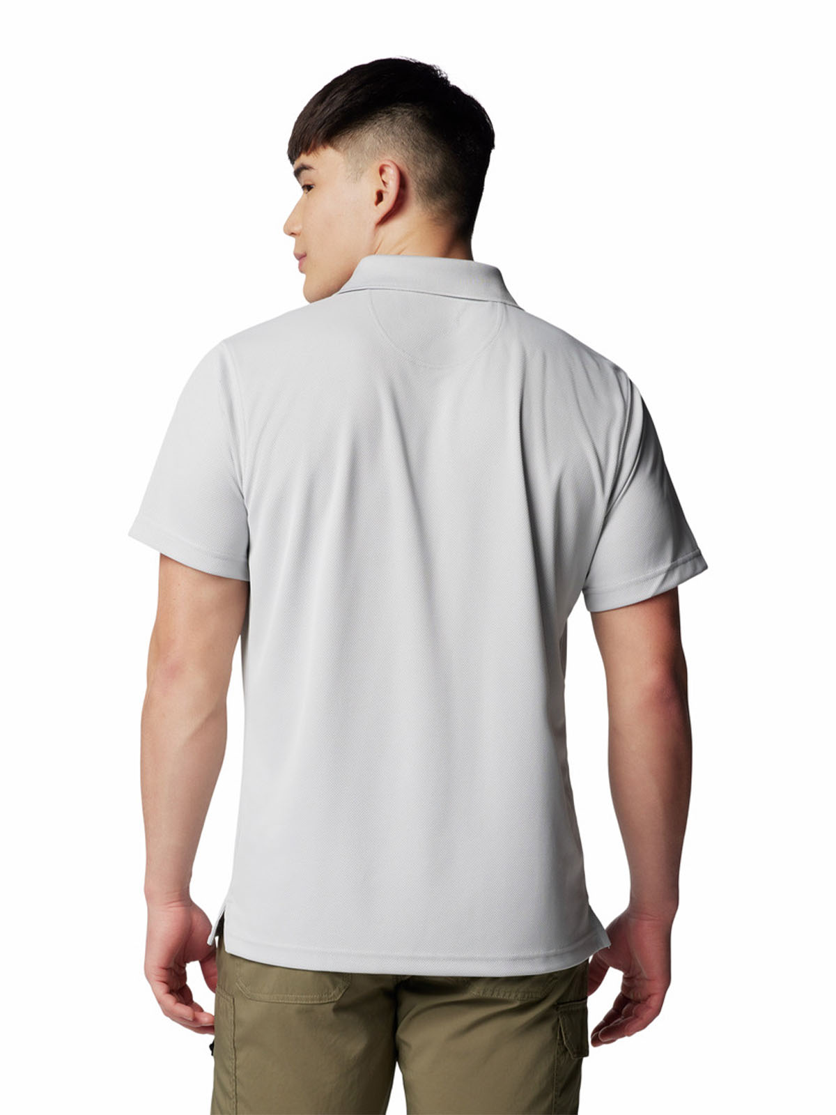 Polera Manga Corta Hombre Utilizer Gris Columbia