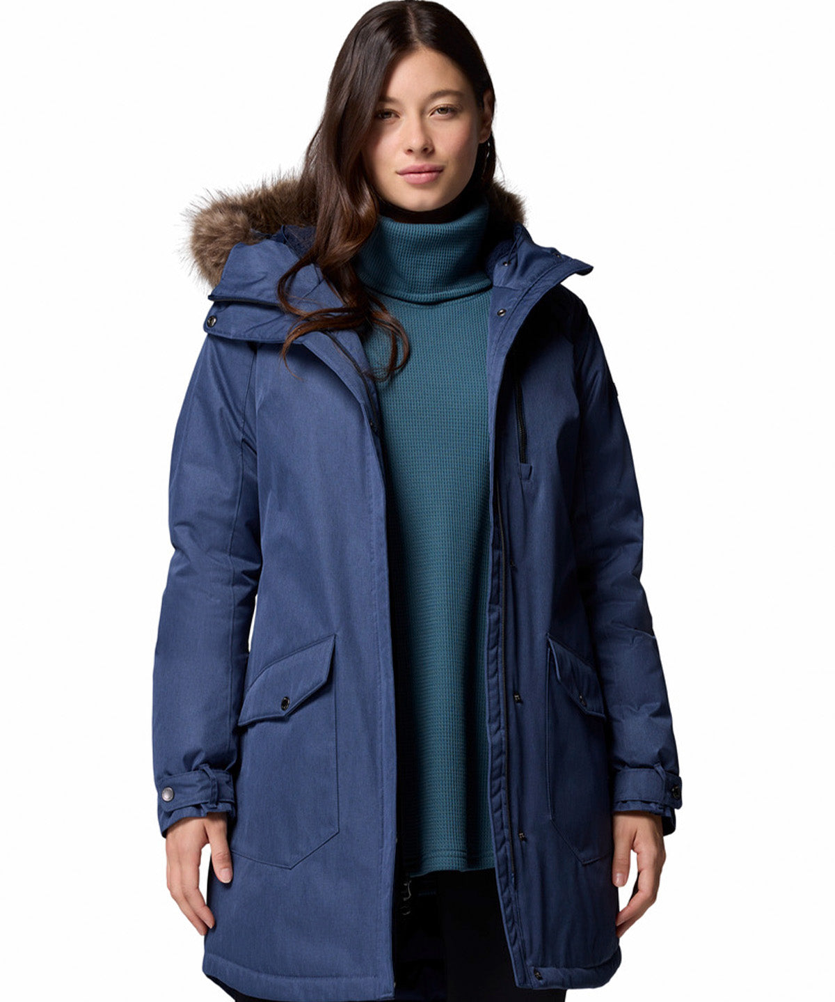 Parka Mujer Suttle Mountain Azul Columbia