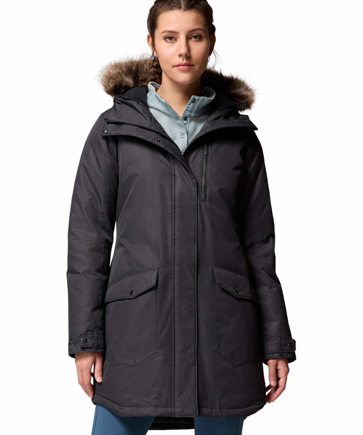 Parka Mujer Suttle Mountain Negro Columbia
