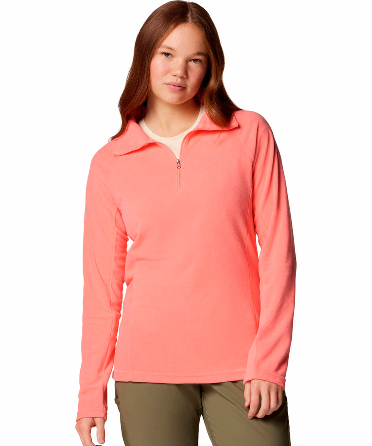 Polar Mujer Glacial IV 1/2 Zip Rosado Columbia