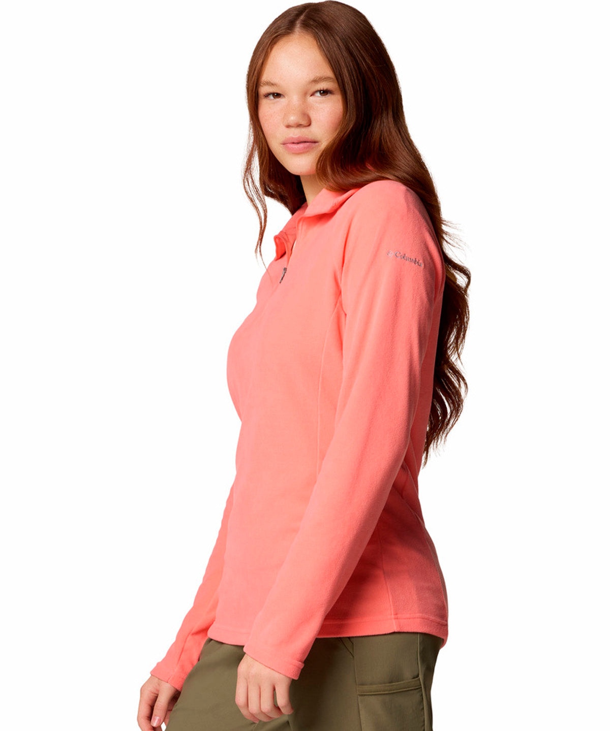 Polar Mujer Glacial IV 1/2 Zip Rosado Columbia