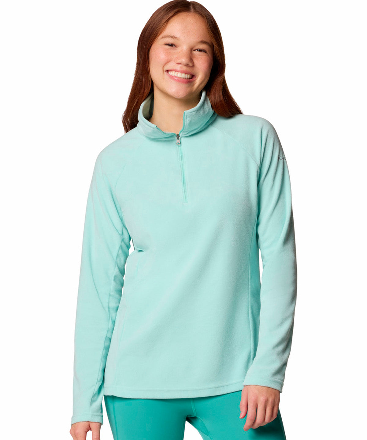Polar Mujer Glacial IV 1/2 Zip Verde Columbia