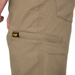 Pantalon Casual Hombre Stretch Canvas Utility Pant Café Cat