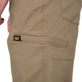 Pantalon Casual Hombre Stretch Canvas Utility Pant Café Cat