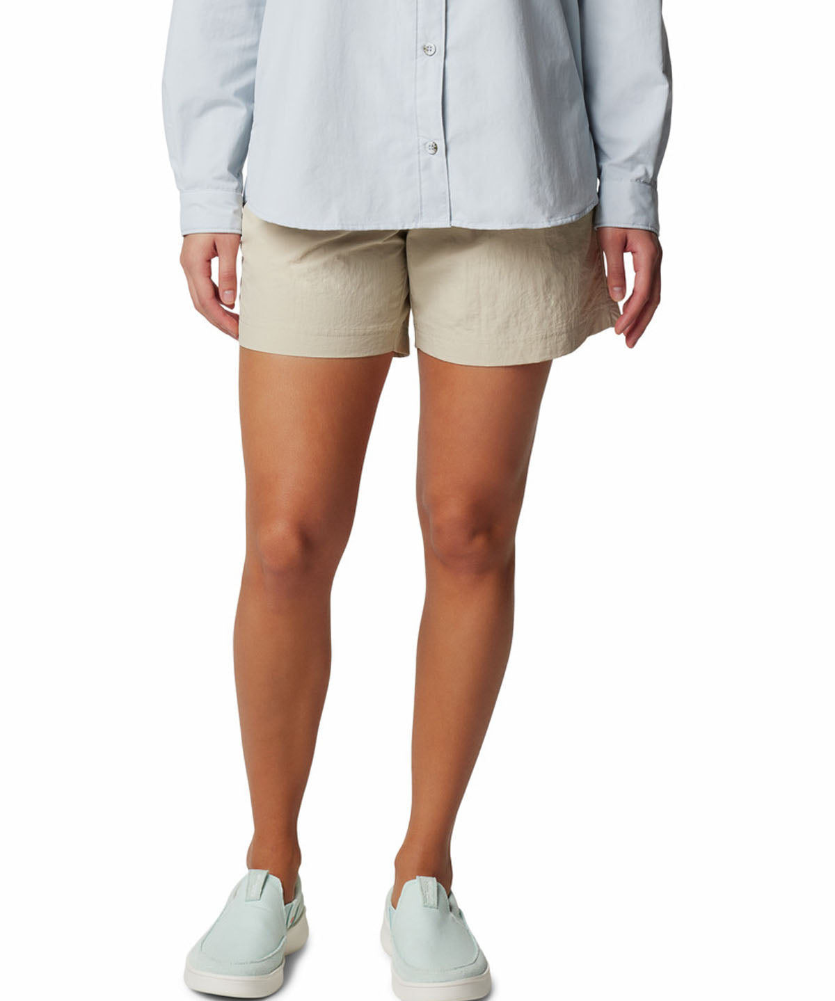 Short Mujer Backcast Water Beige Columbia
