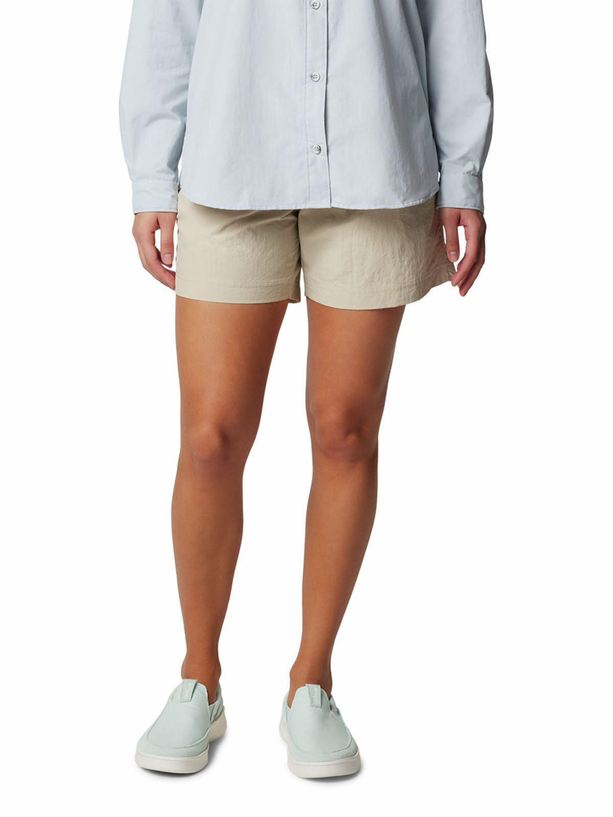 Short Mujer Backcast Water Beige Columbia