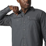 Camisa Manga Larga Hombre Silver Ridge 2.0 Gris Columbia