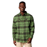 Camisa Manga Larga Hombre Flare Gun Stretch Verde Columbia