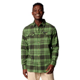 Camisa Manga Larga Hombre Flare Gun Stretch Verde Columbia