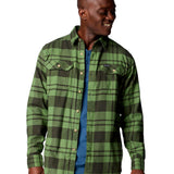 Camisa Manga Larga Hombre Flare Gun Stretch Verde Columbia