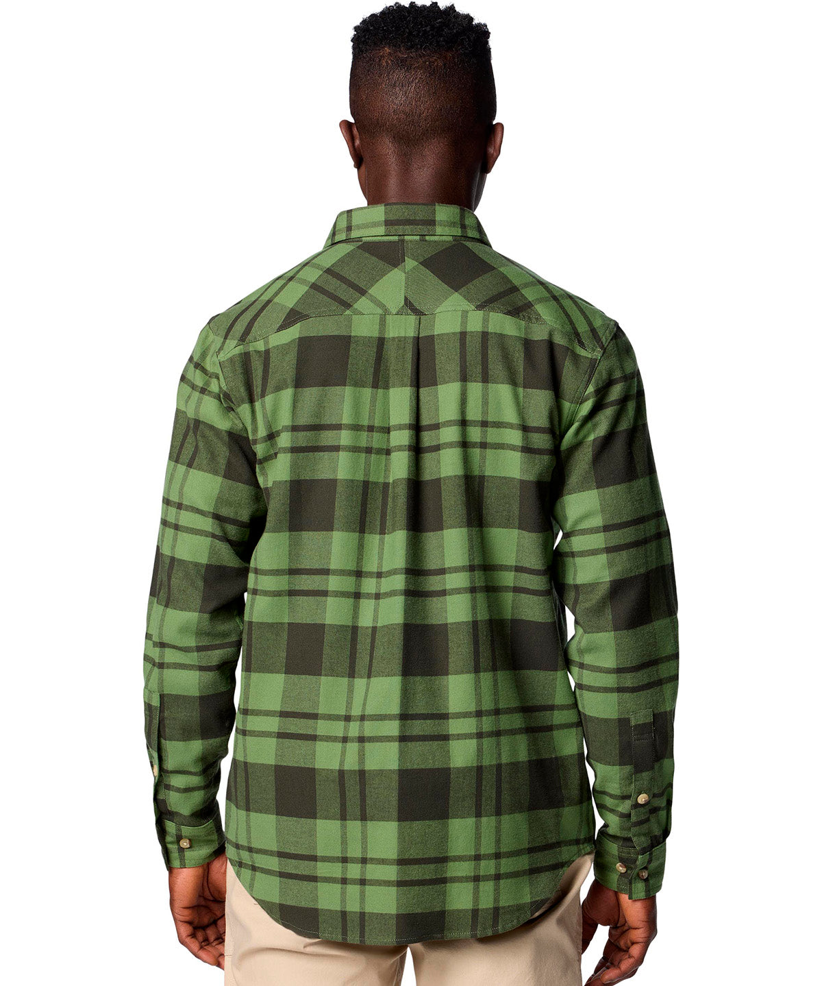 Camisa Manga Larga Hombre Flare Gun Stretch Verde Columbia
