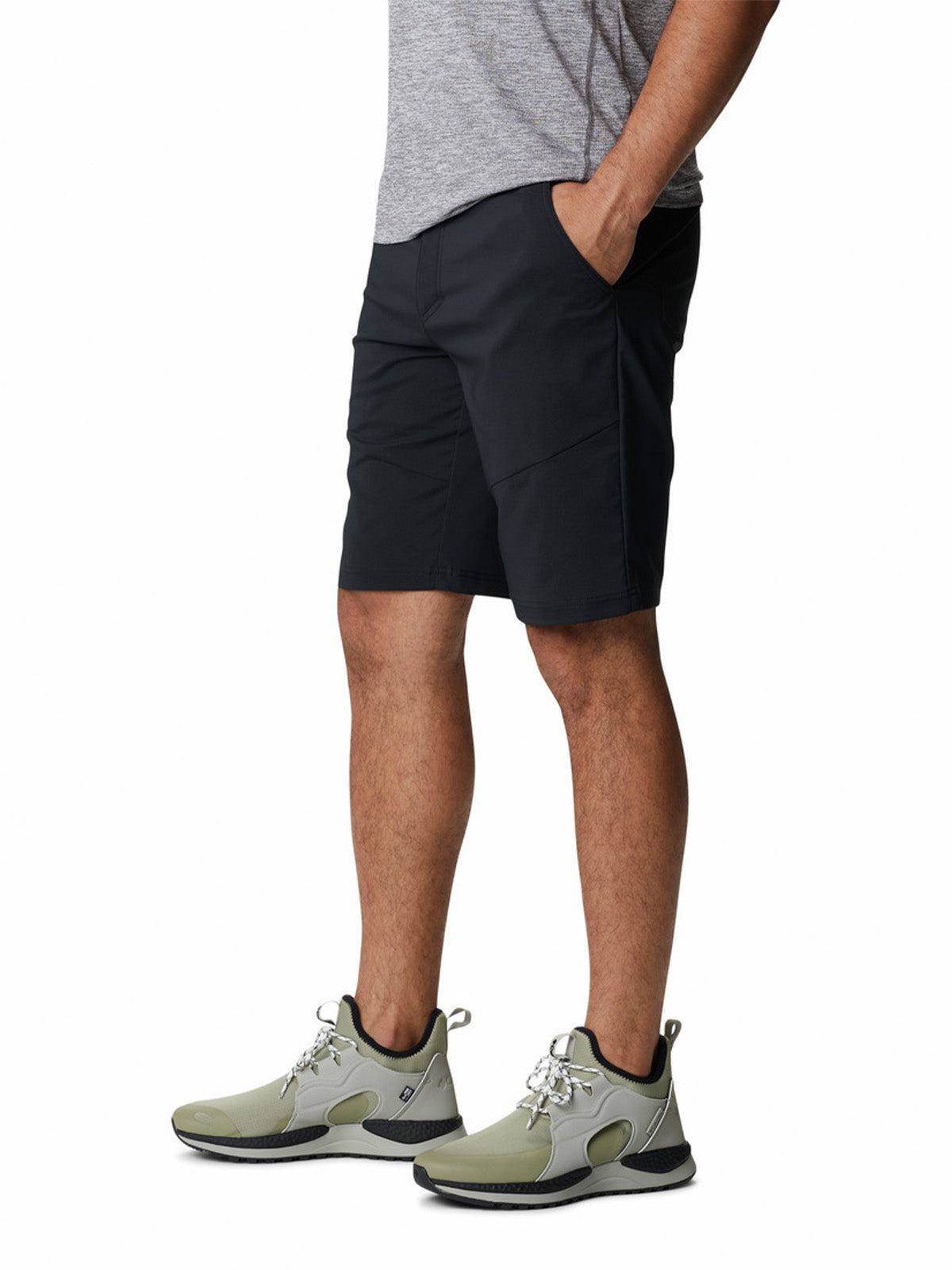 Short Hombre Tech Trail Rojo Columbia