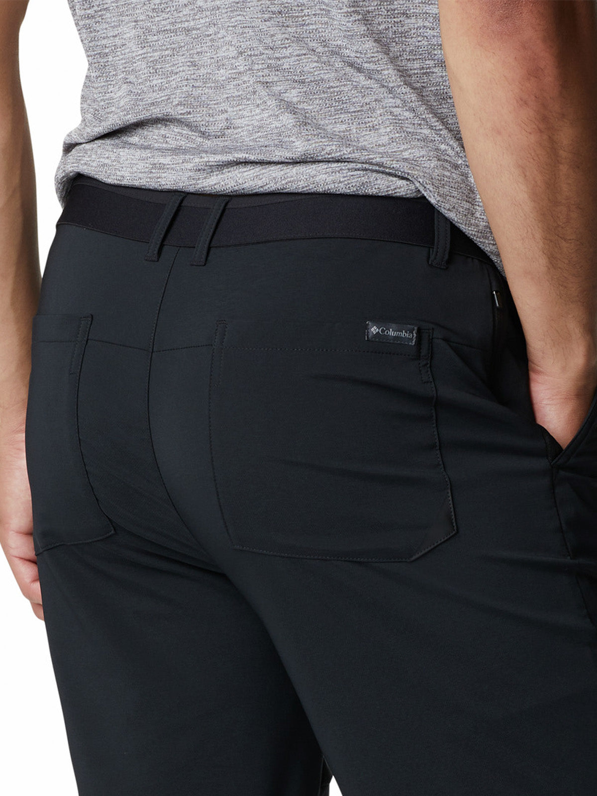 Short Hombre Tech Trail Rojo Columbia