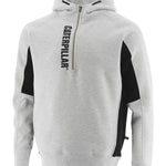 Polerón Manga Larga Hombre Thompson Quarter Zip Hoodie Gris Cat