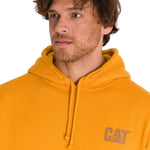 Polerón Manga Larga Hombre Trademark Banner Hooded Mostaza Cat