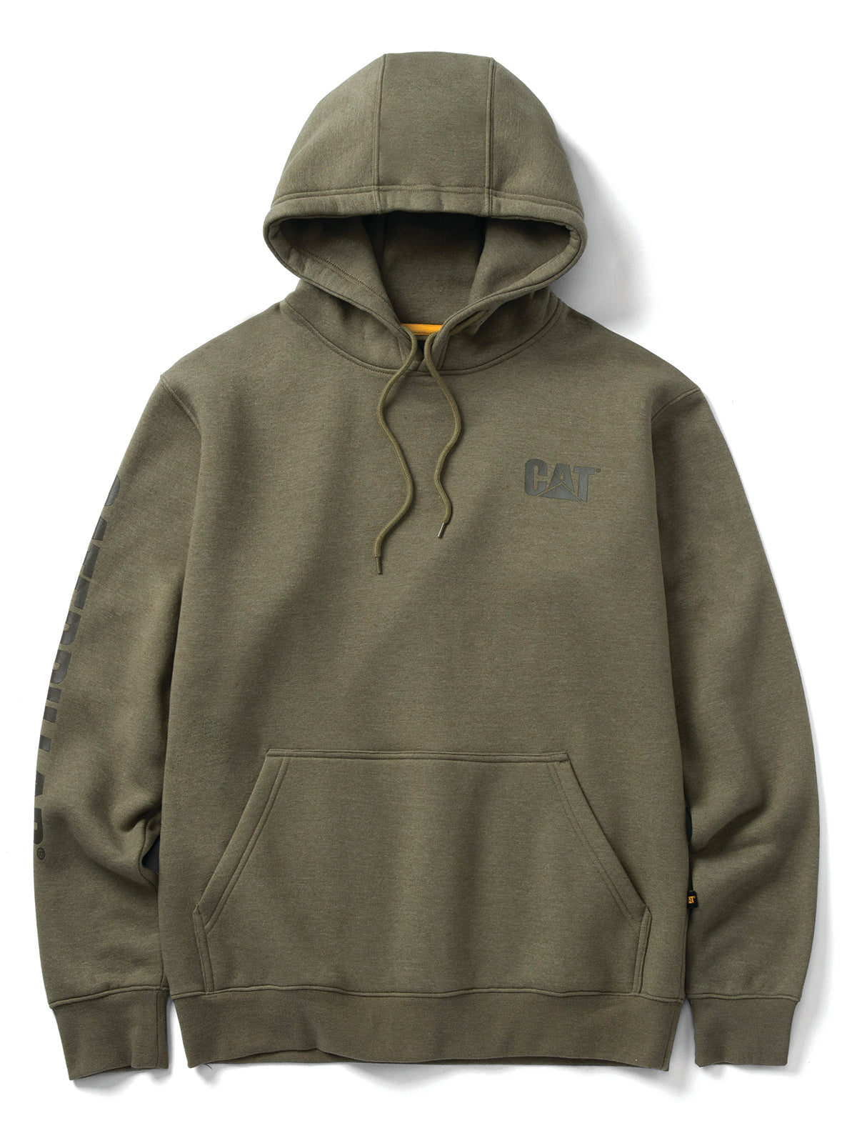 Polerón Hombre Trademark Banner Hoody Verde Oscuro CAT