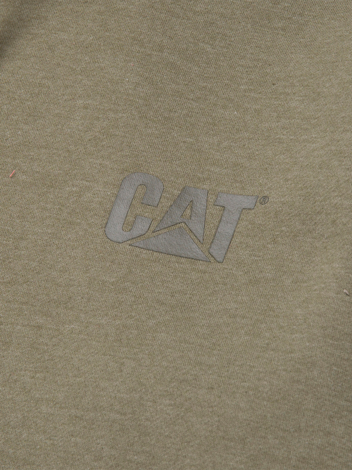 Polerón Hombre Trademark Banner Hoody Verde Oscuro CAT