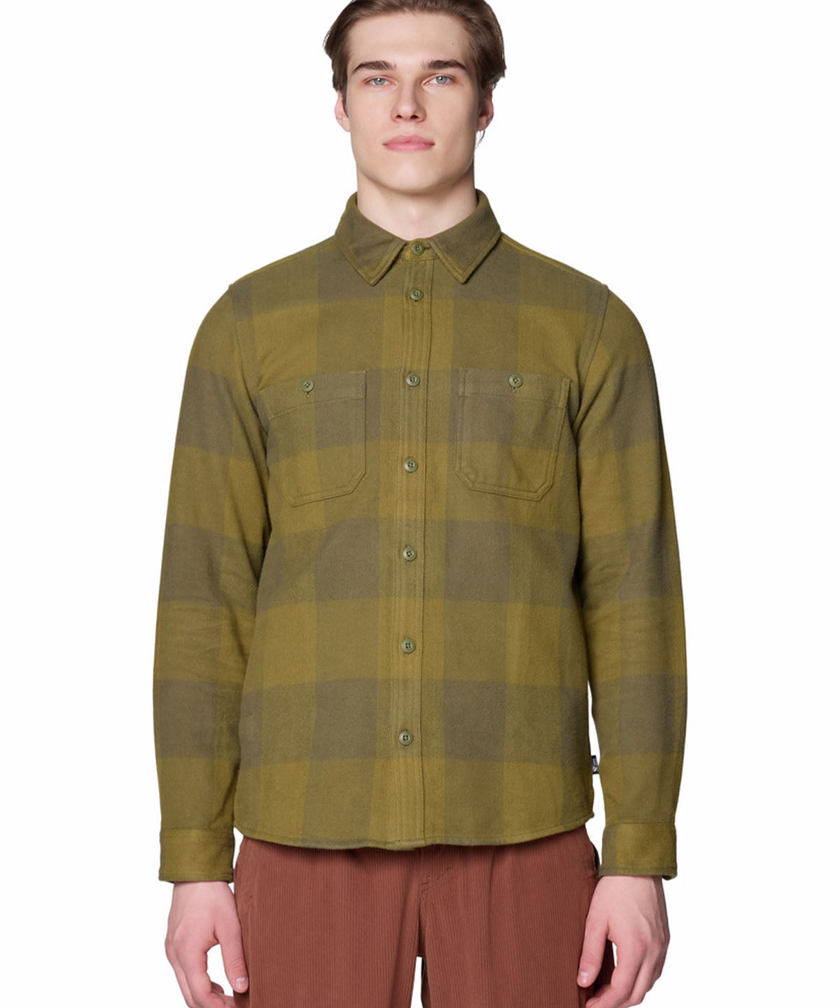 Camisa Manga Larga Hombre Plusher Verde Mountain Hardwear