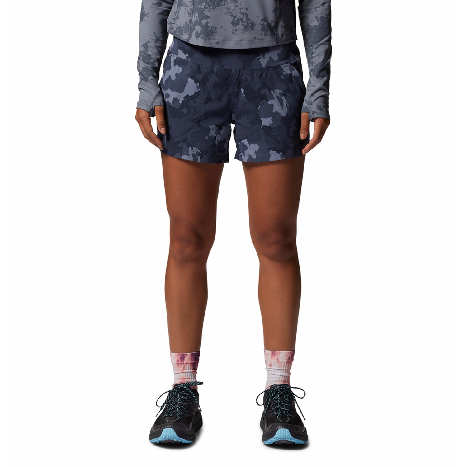 Short Mujer Dynama/2 Azul Mountain Hardwear