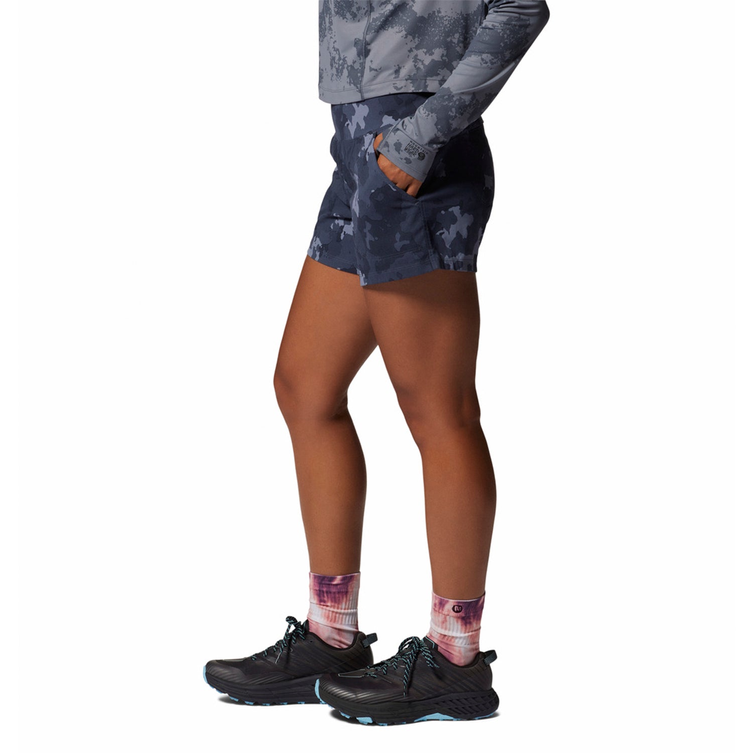 Short Mujer Dynama/2 Azul Mountain Hardwear