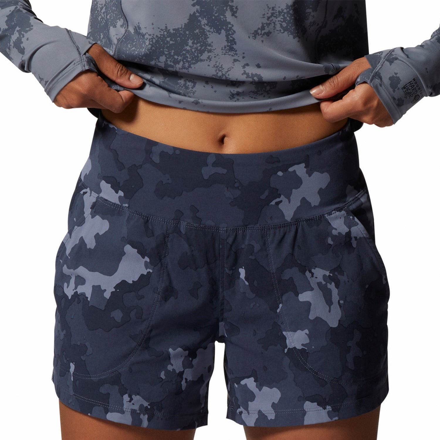 Short Mujer Dynama/2 Azul Mountain Hardwear