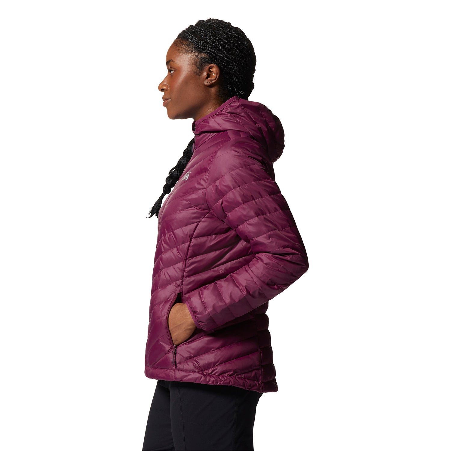 Parka Mujer Glen Alpine Down Morado Mountain Hardwear