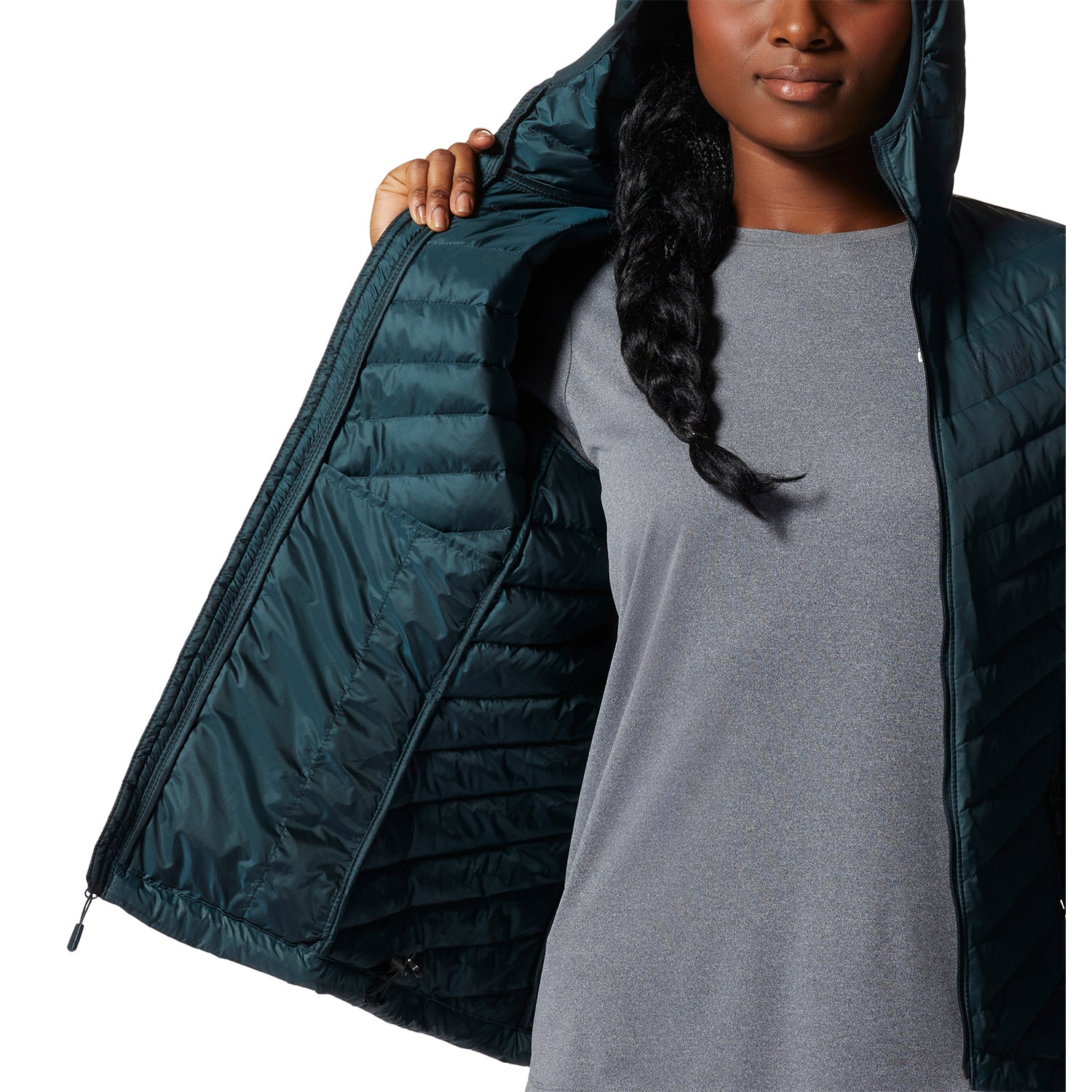 Parka Mujer Glen Alpine Down Azul Mountain Hardwear
