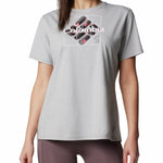 Polera Manga Corta Mujer Sun Trek Graphic Gris Columbia