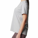 Polera Manga Corta Mujer Sun Trek Graphic Gris Columbia